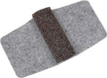 Lorell LLR49319 Wrap Around Floor Savers, Gray Count 16 (Pack of 10)