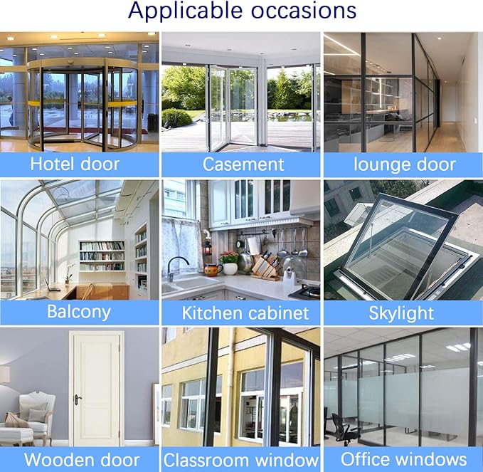 TAROSE Weather Stripping, 33 Feet, Transparent, 45MM, Silicone, Door Seal, Window Seal