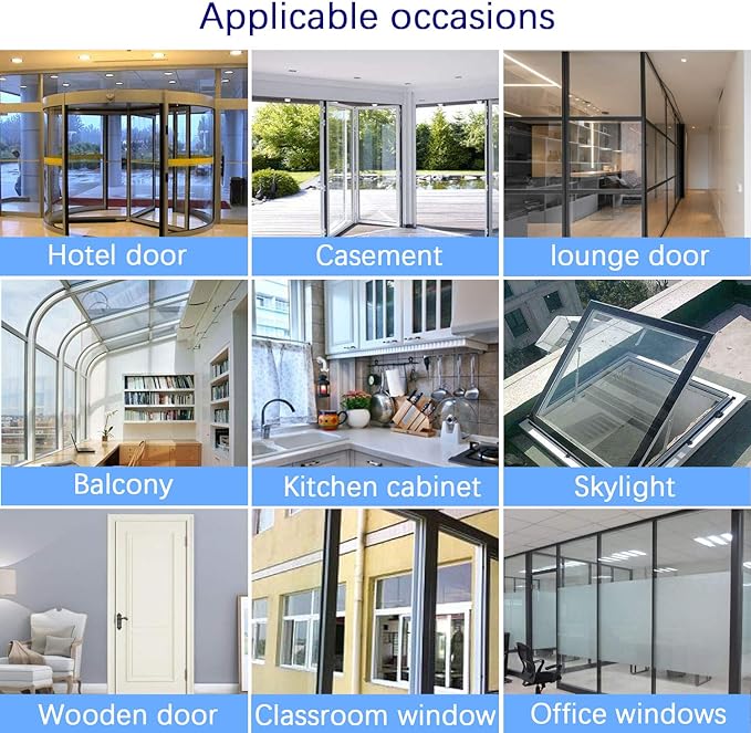 TAROSE Weather Stripping, Silicone Door Seal Strip Door, Window, Transparent 16 Feet Long, White (Width 25mm)