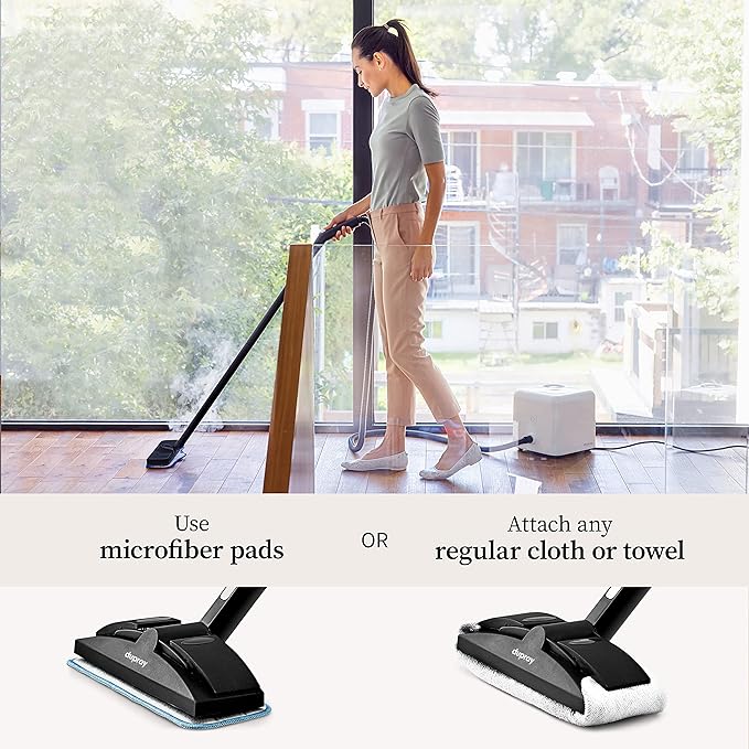 Dupray Neat Steam Cleaner with 17-Piece Kit – Powerful, chemical-free cleaning for floors, cars, tiles, upholstery, kitchen appliances, grout, and more. *Kills 99.9% of Bacteria & Viruses