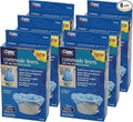 Carex Commode Liners, Toilet Seat Cover, Fits Most Commodes, Toilet Liners and Paper Cover with Absorbent Powder, Disposable and Hygienic, 7 Count (Pack of 6), Travel Essentials for Public Restrooms