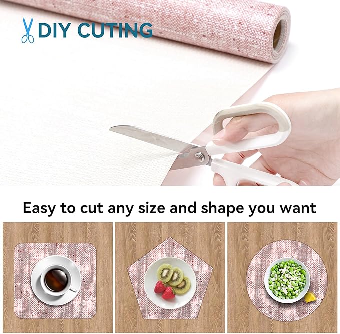 20 x 72 Inch Cupboard Liner Shelving Paper for Cabinets and Drawers Pantry Shelf Liners