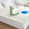 King Mattress Protector Waterproof Mattress Pad Washable Bamboo Rayon Mattress Cover Breathable Noiseless Bed Protector 5" - 21'' Elastic Fitted Deep Pocket