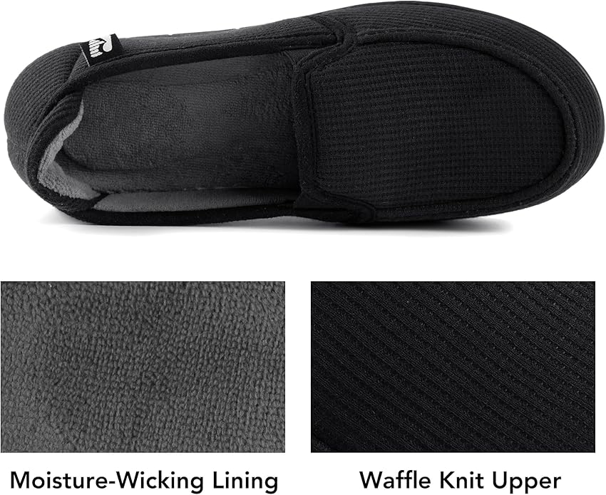 RockDove Women's Two-Tone Hoodback Slipper with Removable Insole