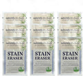 Naturally It's Clean Stain Eraser, Natural Enzymes Based/Biodegradable Instant Stain Removal, Spot Wipe Removes Wine, Coffee, Soda, Spills, Odor on Clothes, Bags, 60 Count (Pack of 1)