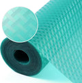 Blue Shelf Liners for Kitchen Cabinets Refrigerator Liners Waterproof & Oil-Proof Kitchen Cupboard Liner Drawer Mats EVA Material Non Adhesive Fridge Liner 11.8 x 236.2 Inches x 2 Rolls