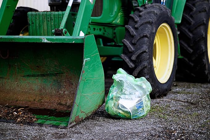Reli. Compostable 33 Gallon Trash Bags | 80 Count Bulk | ASTM D6400 | Green | Eco-Friendly | For Compost