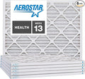 Aerostar 22x28x1 MERV 13, Pleated Air Filter, 22x28x1, Box of 6, Made in the USA
