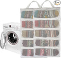 Mesh laundry bags for washing machine, can wash 10 pairs of socks, maintain shape, keep one pair,Laundry room organization suitable for socks and small items, 2pcs (Large)