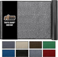 GORILLA GRIP Traffic Guard Door Mat, 47x35, Heavy Duty Welcome Mats, Commercial Office Space Doormat, Waterproof, Fade Resistant, Strong Rubber Backing, Low Profile, Shoe and Boot Scraper, Light Gray