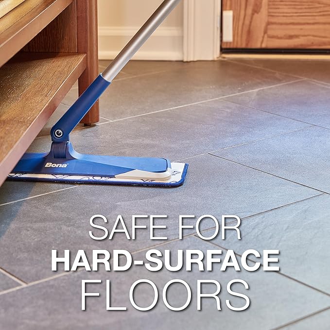 Bona Multi-Surface Floor Polish - 32 fl oz - High Gloss Shine - Protects and Renews Stone, Tile, Laminate, and Vinyl Flooring - Covers 500 sq ft