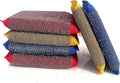 Steel Wool Scrubber Kitchen Sponges - Kitchen Dish Sponges Scrubbers, Non-Scratch Microfiber sponges for Cleaning, Pots and Pans Scrub Sponge(6 Pack)