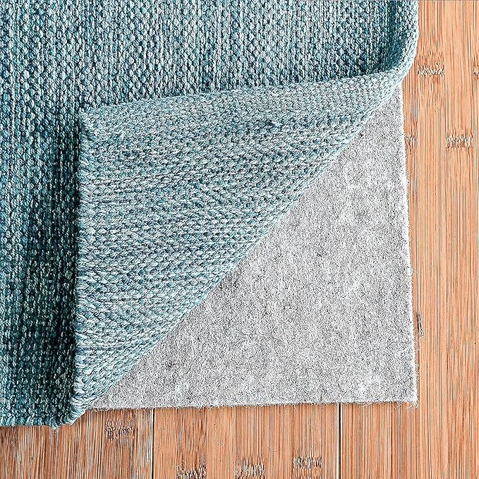 RUGPADUSA - Dual Surface - 2'x6' - 1/4" Thick - Felt + Rubber - Non-Slip Backing Rug Pad - Safe for All Floors