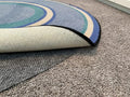 Hold-a-Rug Plush 5' Round Nonskid, Nonslip Rug Pad, Reversible Gripper, ¼ Thick, Safe for All Floors and Carpet, Keep Area Rugs Secure