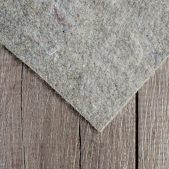 RUGPADUSA - Dual Surface - 2'x6' - 1/4" Thick - Felt + Rubber - Non-Slip Backing Rug Pad - Safe for All Floors